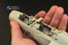 Quinta Studio QD32013 Mirage 2000N 3D-Printed & coloured Interior on decal paper (for Kitty Hawk kit) 1/32